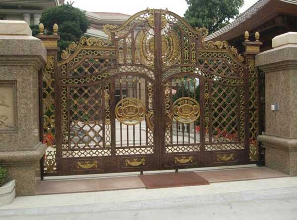 運城名人港灣別墅大門案例 - 中出網-智能出入口與停車充電門戶