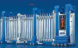 門(mén)之魂K888(藍(lán))不銹鋼伸縮門(mén)