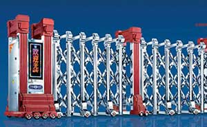 門(mén)之魂K666（紅）不銹鋼伸縮門(mén)