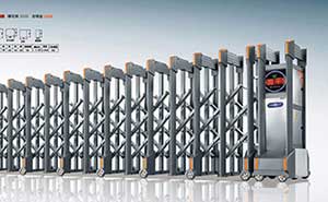 鋁合金伸縮門(mén) - 門(mén)之神H96（灰色）鋁合金伸縮門(mén)