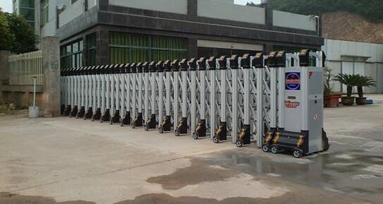 衢州出安智能伸縮門(mén)成功落地衢州市建設(shè)職業(yè)學(xué)校