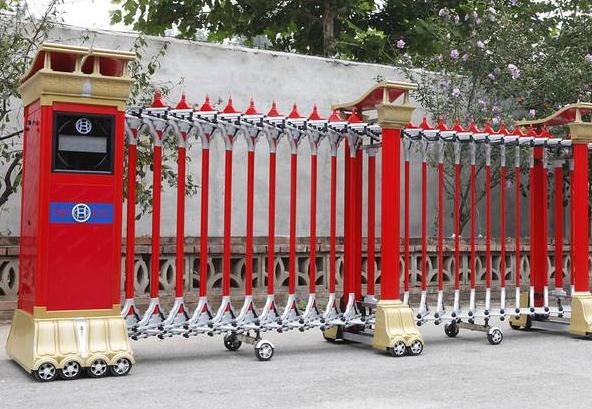 衢州出安智能伸縮門(mén)進(jìn)駐衢州杭甬變壓器有限公司