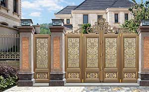 鋁藝大門(mén) - 四季平安（折疊門(mén)）NB-966