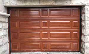 漢中恒大帝景翻板車庫(kù)門案例