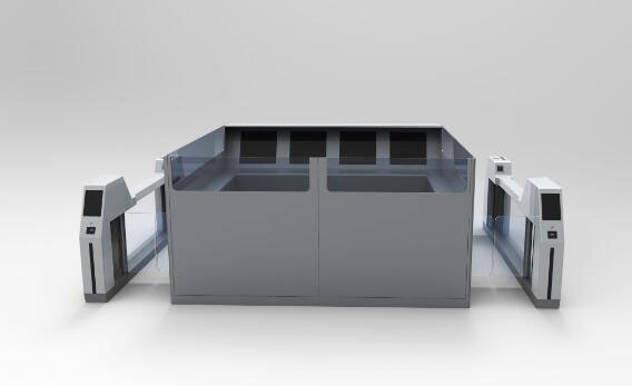 智能測溫人員通道閘機(jī)