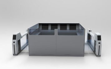 通道閘 - 智能測(cè)溫人員通道閘機(jī)