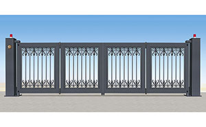 電動折疊門 - 懸折門LX06