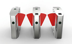 翼閘 - YGS-019騰翼弧面翼閘雙通道