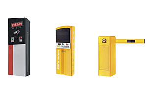 車牌識別系統(tǒng) - 車牌識別收費(fèi)廣告道閘2