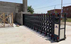 漯河建業(yè)?西城森林半島電動伸縮門案例