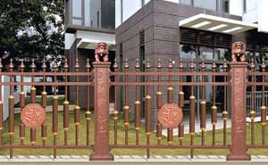 貴港恒大城護欄案例