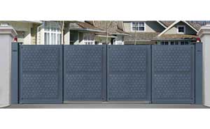 河源恒大濱江左岸懸浮折疊門(mén)案例