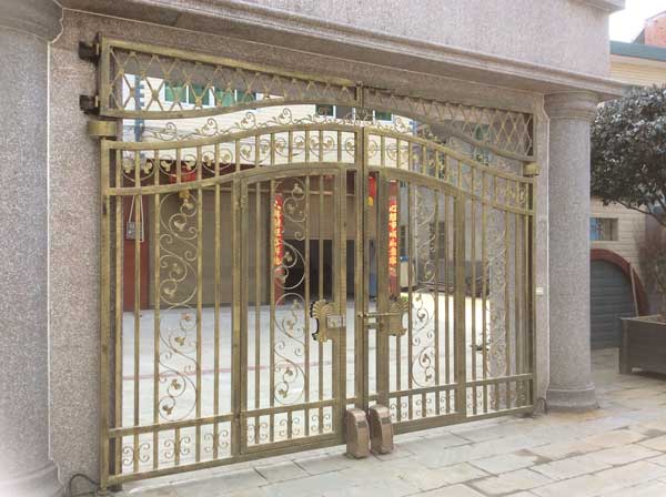 慶賀安康出安智能別墅大門進(jìn)駐安康中梁御墅花園