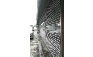 白城市自來水公司卷閘門案例