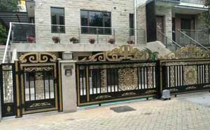 普洱東日凱旋城別墅大門案例