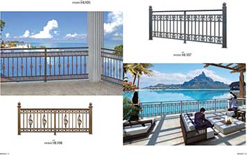 護(hù)欄 - 別墅圍欄系列-護(hù)欄系列HL105、106、107