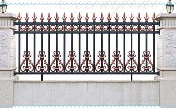 KSWL-7006別墅鋁藝庭院圍欄