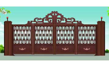 電動(dòng)折疊門(mén) - 懸浮折疊門(mén)-LO-ZD04