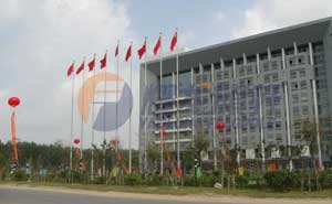 鹽城濱?；@區(qū)管委會(huì)旗桿案例