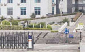 宜春市公安局伸縮門案例