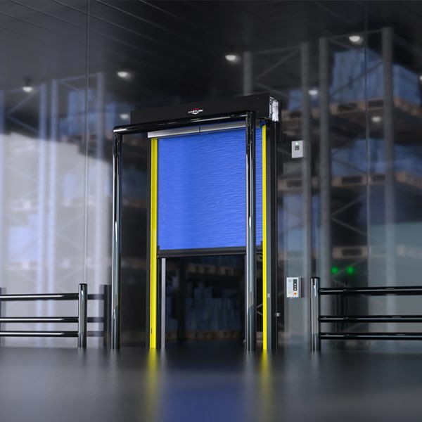 冷庫高速快卷門