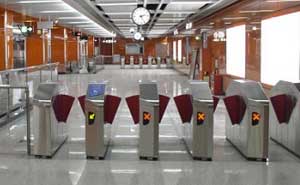 廣州地鐵通道閘案例