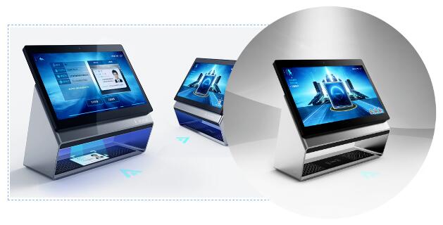 錢林人臉識別測溫門禁配合人證核驗機讓招聘工作更easy