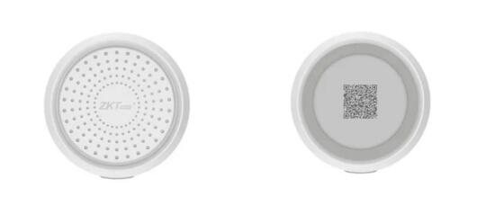 ZKTeco+藍牙云考勤智能終端iQ1正面、背面