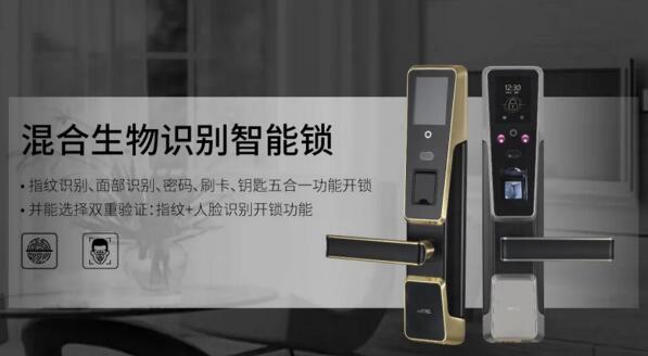 混合生物識別智能鎖