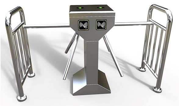 皓辰科技HC-E2002三輥閘 快速道閘 人臉識別道閘 刷卡道閘