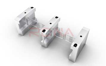 擺閘 - 斜角擺閘