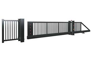 懸浮平移門 - 工業(yè)無軌門系列-III-A/B型豎欄工業(yè)無軌懸浮門