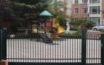 庭院無(wú)軌門(mén)系列-I-E型歐式無(wú)軌懸浮門(mén)