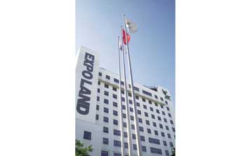 旗桿 - 不銹鋼內(nèi)置式360°順風定位旗桿