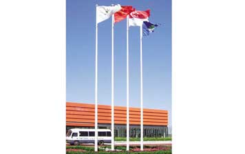 噴塑旗桿