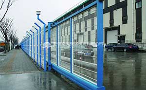 上海世博會(huì)物流園無(wú)軌懸浮門案例 - 中出網(wǎng)-智能出入口與停車充電門戶