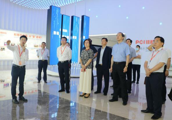 江西省委常委、副省長吳忠瓊一行調(diào)研佳都科技