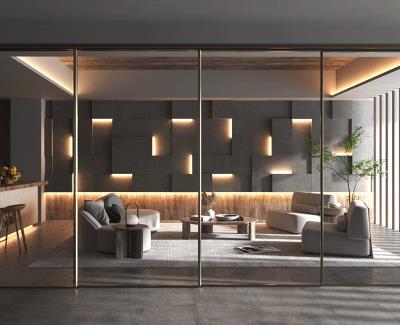 智能聯(lián)動門四軌