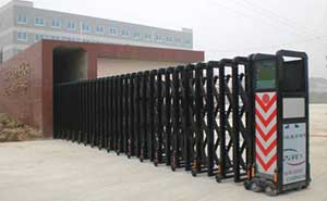 福山交通稽查大隊(duì)伸縮門案例