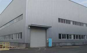 青島一汽工地工業(yè)門案例