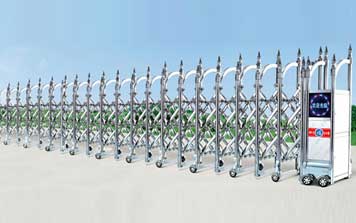 電動伸縮門 - 櫻槍網(wǎng)花DH-020伸縮門