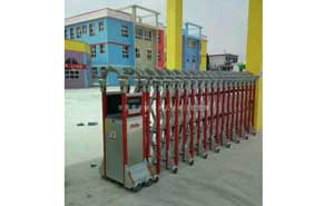 東莞萬江豪華鋁型電動伸縮門案例