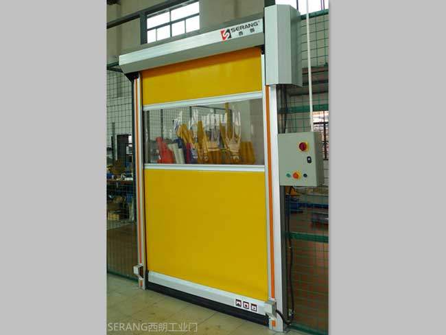 S型鋁合金框架快速門(mén)