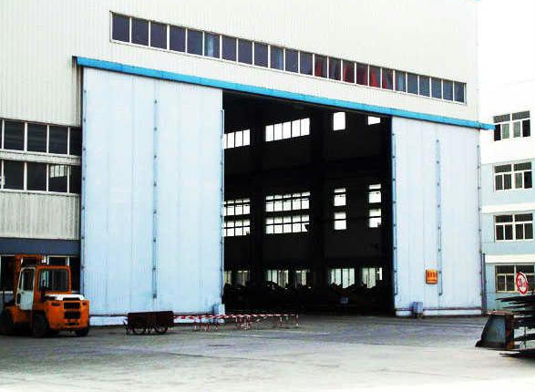 機(jī)械廠房用平移門