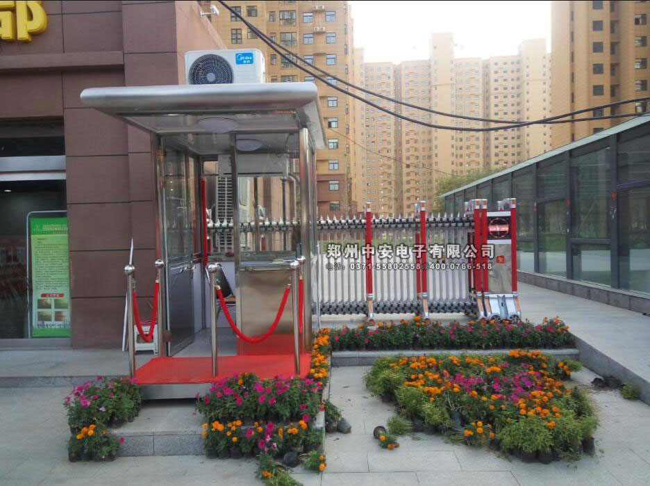 濟源圣地華庭崗亭工程案例 - 中出網(wǎng)-智能出入口與停車充電門戶