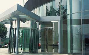 鄭州期貨大廈旋轉(zhuǎn)門案例