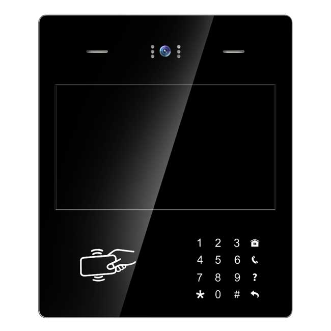 13寸屏人臉識別門口機-M1013F