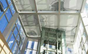 北京樂(lè)成中心頂部圖案電動(dòng)遮陽(yáng)簾工程