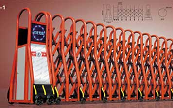 電動(dòng)伸縮門(mén) - A-1曲美系列電動(dòng)伸縮門(mén)