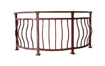 護(hù)欄 - 弧形陽(yáng)臺(tái)護(hù)欄HW-24